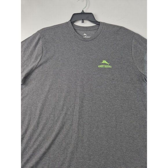 TOMMY BAHAMA Men's T-Shirt Size XLT Gray Short Sleeve Tequila Theme (58) - Picture 3 of 11